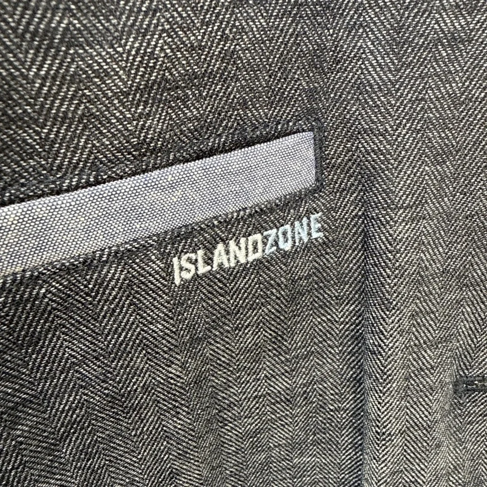 Tommy Bahama Island Zone Unstructured Linen Blend Herringbone Blazer Mens Size L